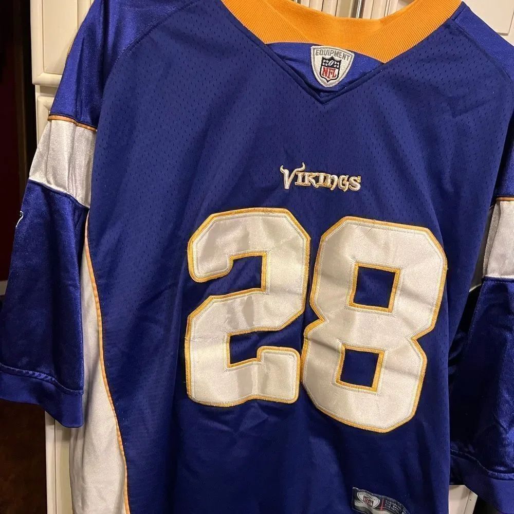 Adrian Peterson Minnesota Vikings Authentic Reebok On Field Jersey 50 NFL